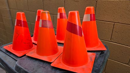 Orange Safety Cones
