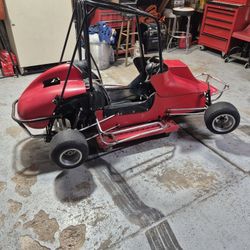 Vintage 1969 Quarter Midget Race Cart 