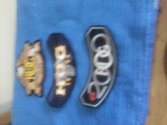 Harley Davidson Patch Lot New & Unused MINT Condition Harley Owners Group; 1999,2000 Rocker Patches