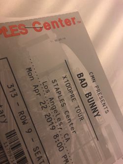 Bad Bunny Tickets