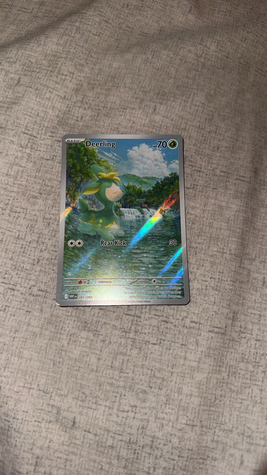 Pokemon Card Deerling White Flare Set