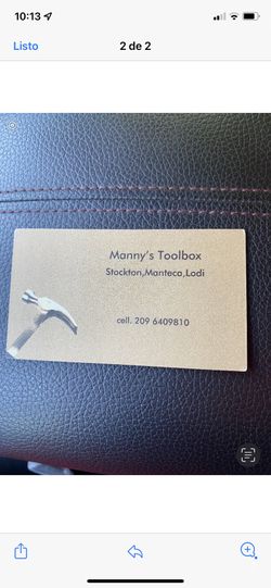 Toolbox. Let Me Know What You Need.