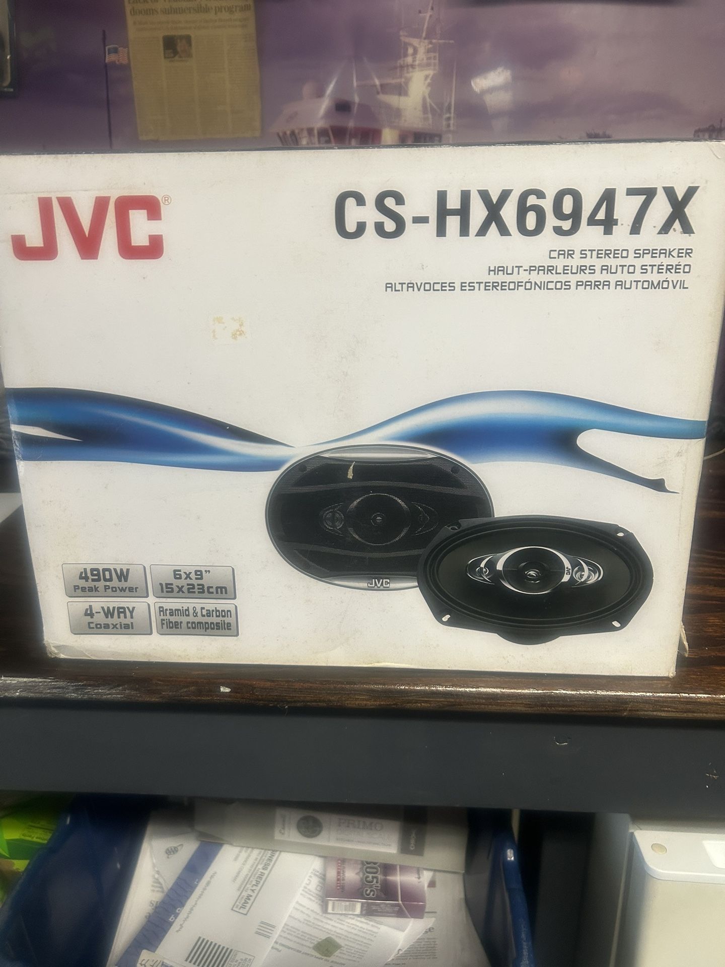 For Sale. JVC 6 X 9“ Car Stereo Speakers.