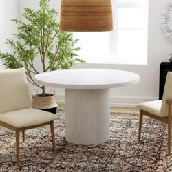 47 Inch Round Dining Table 