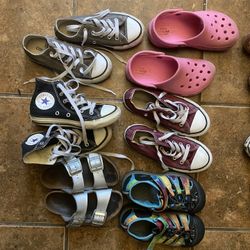 Girls Shoes Sandals Converse Crocs Birkenstocks 