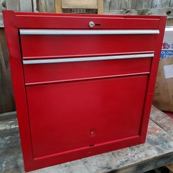 Red Toolbox Tool Box 26.5" X 14.25" X 27.5" Tall