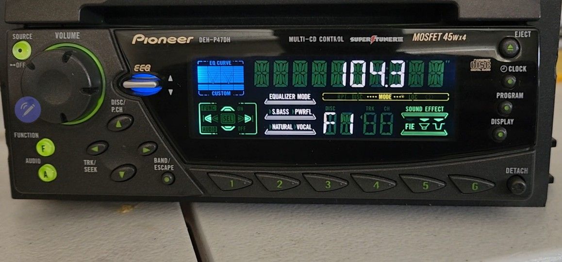 Stereo Pioneer Hold School Bluetooth Redy
