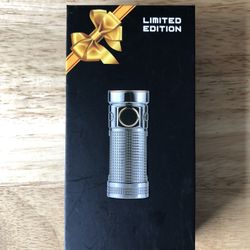 Olight S Mini Baton S1R Titanium Collectors Limited Edition Flashlight Edc Every Day Carry
