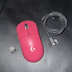 Logitech G pro x superlight pink