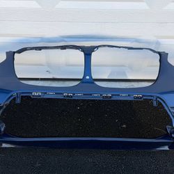 BLUE BMW X3 G01 2018 2019 2020 2021 ORIGINAL FRONT BUMPER