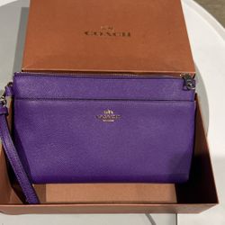 Coach Bag Purple