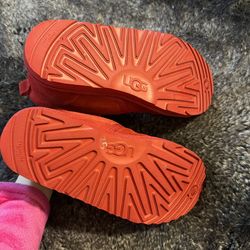 UGG red boots new size US 5
