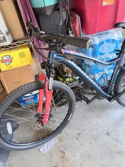 Mountain Bike with Suspension Fork