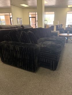 Corduroy power sleeper sofa
