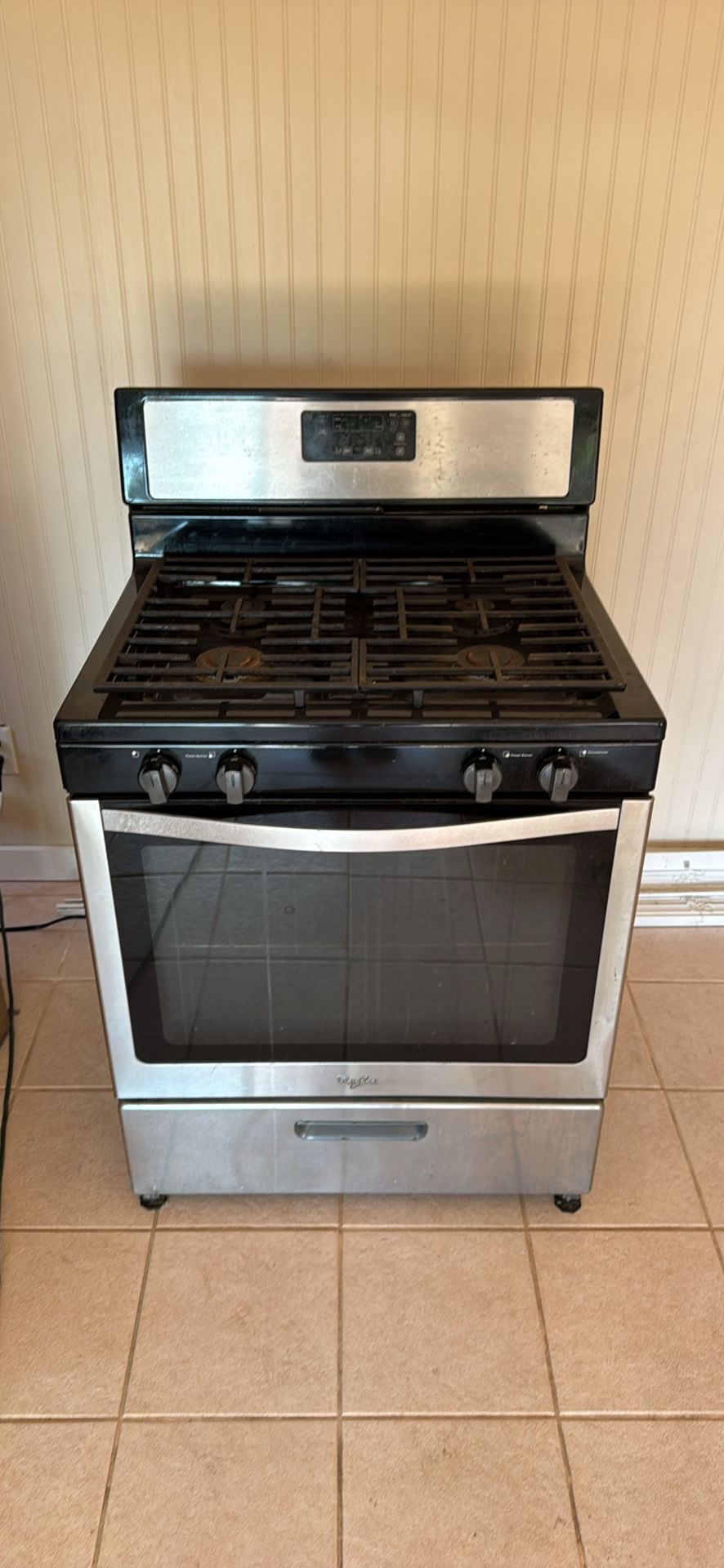 GAS STOVE WHIRLPOOL