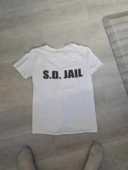 Authentic san diego jail women's shirt size small