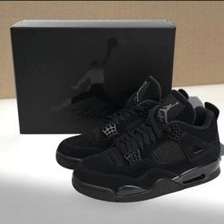 Nike Air Jordan 4 “Black Cat” FV5029-010 size 9M and 5.5Y Available