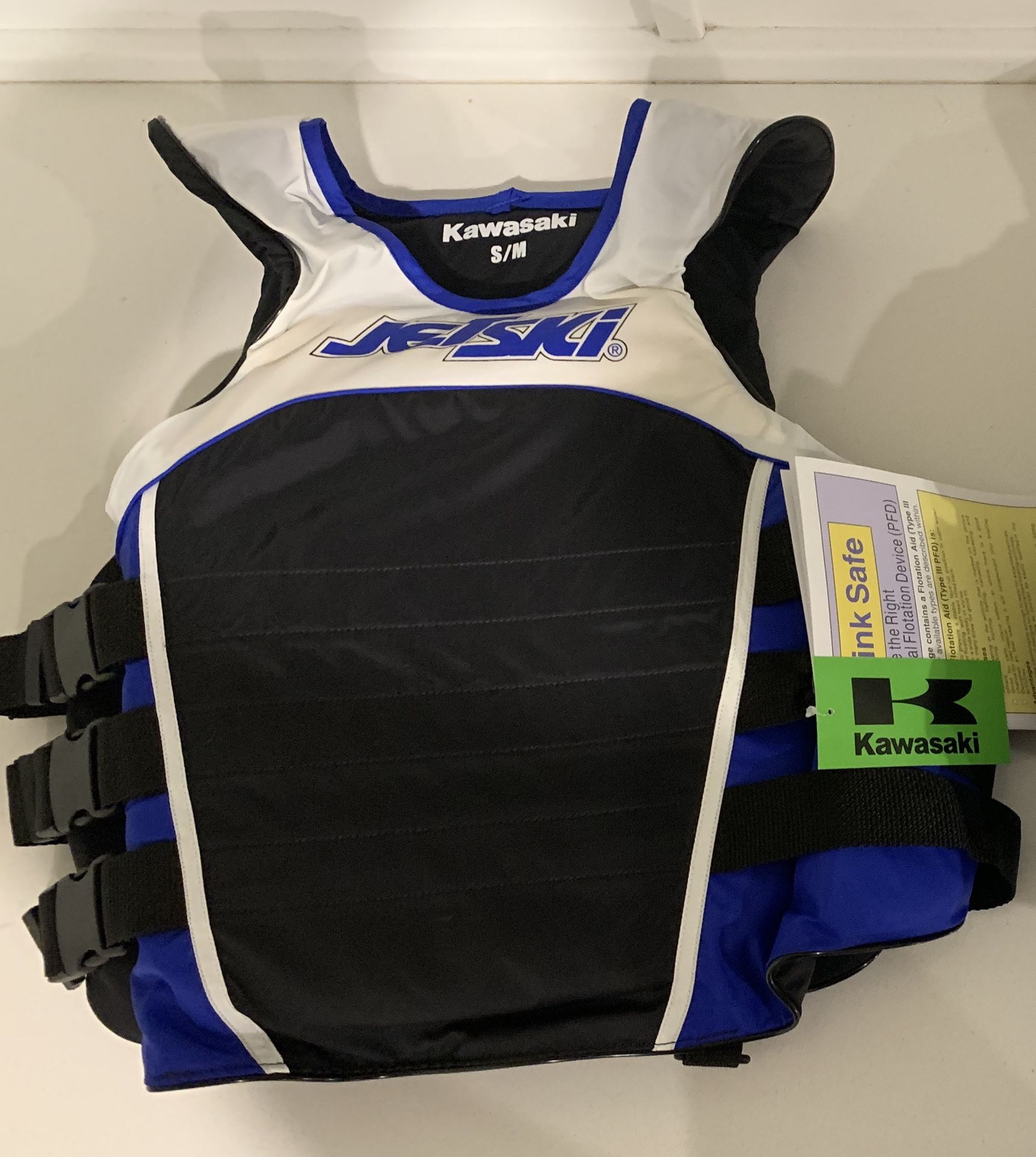 Kawasaki Jet Ski Nylon PFD’- Men’s Small/Medium