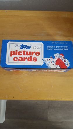 Topps baseball cards. 1990