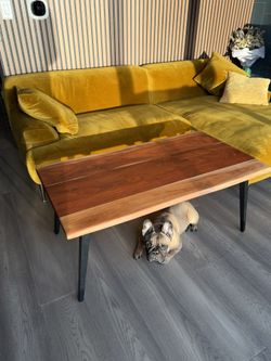 Acacia Wood Coffee Table