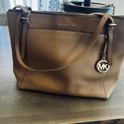 Michael Kors tan Purse 