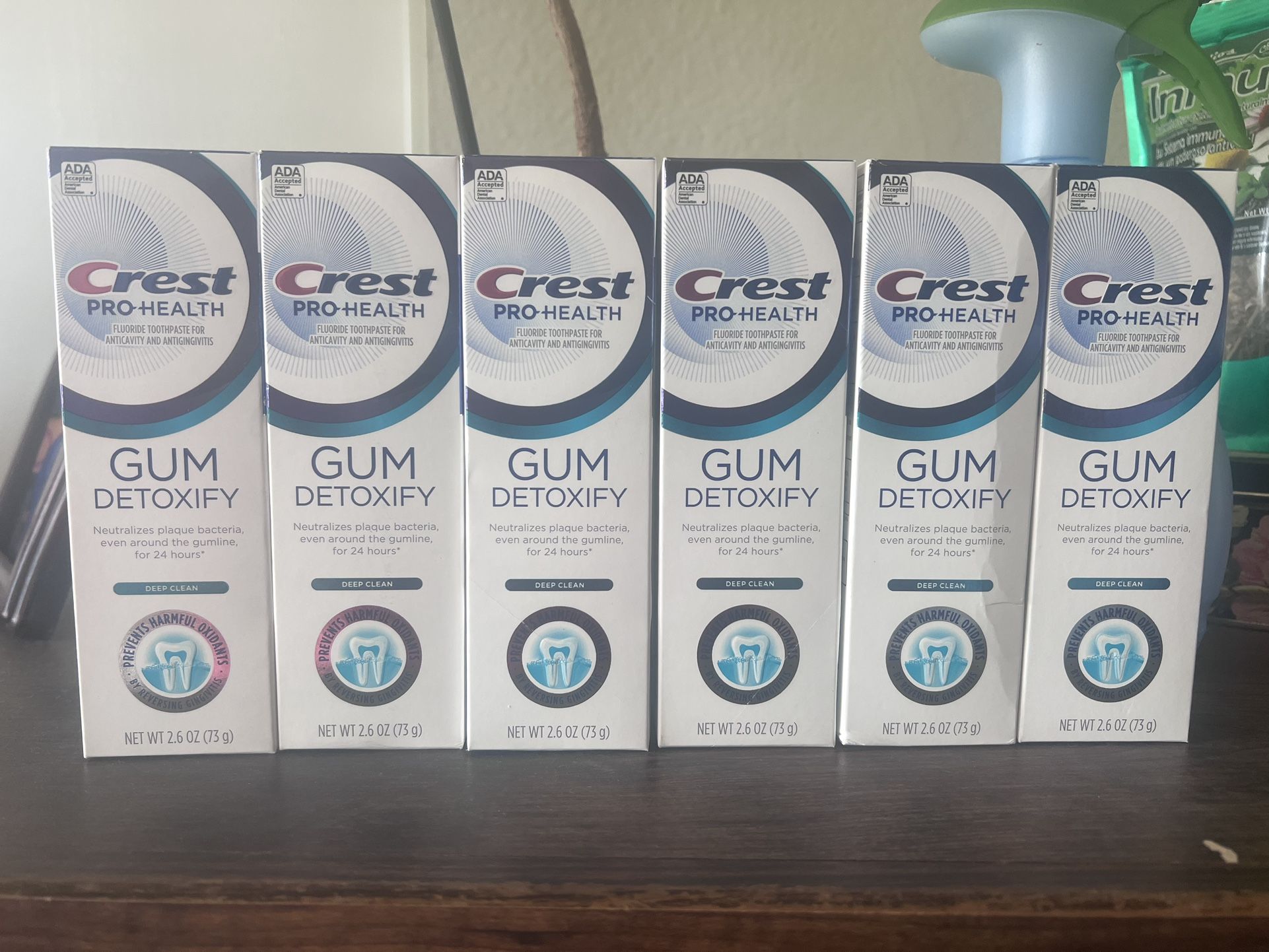 Crest Pro Health Gum Detoxify Deep Clean Toothpaste $4 Each ❤️
