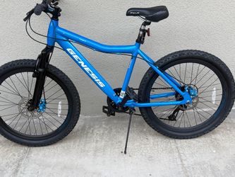 Genesis Mountain Bike Blue- 24” tires / rides smooth!