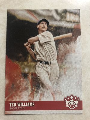 Photo 2018 DIAMOND KINGS BASEBALL # 9 TED WILLIAMS , BOSTON RED SOX