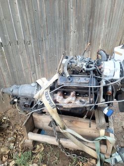 El Camino engine and transmission