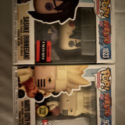 Naruto Sasuke Rinnegan Pop! Vinyl Figure - AAA Anime - ST & POP! SE Sticker Naruto - Naruto (Sixth Path Sage)
