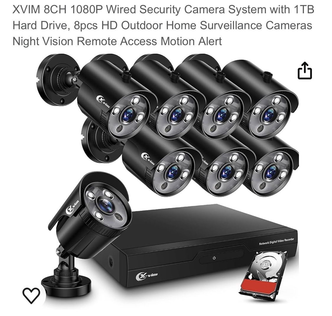 Motion Security Camera System 
