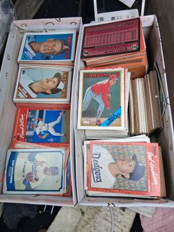 Vintage baseball cards