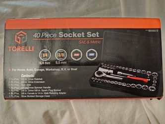 40 Piece Socket Set