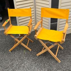 Two Director’s Chairs