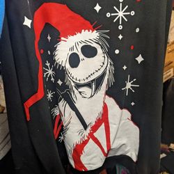 Jack Skellington Nightmare Before Christmas Sweatshirt 