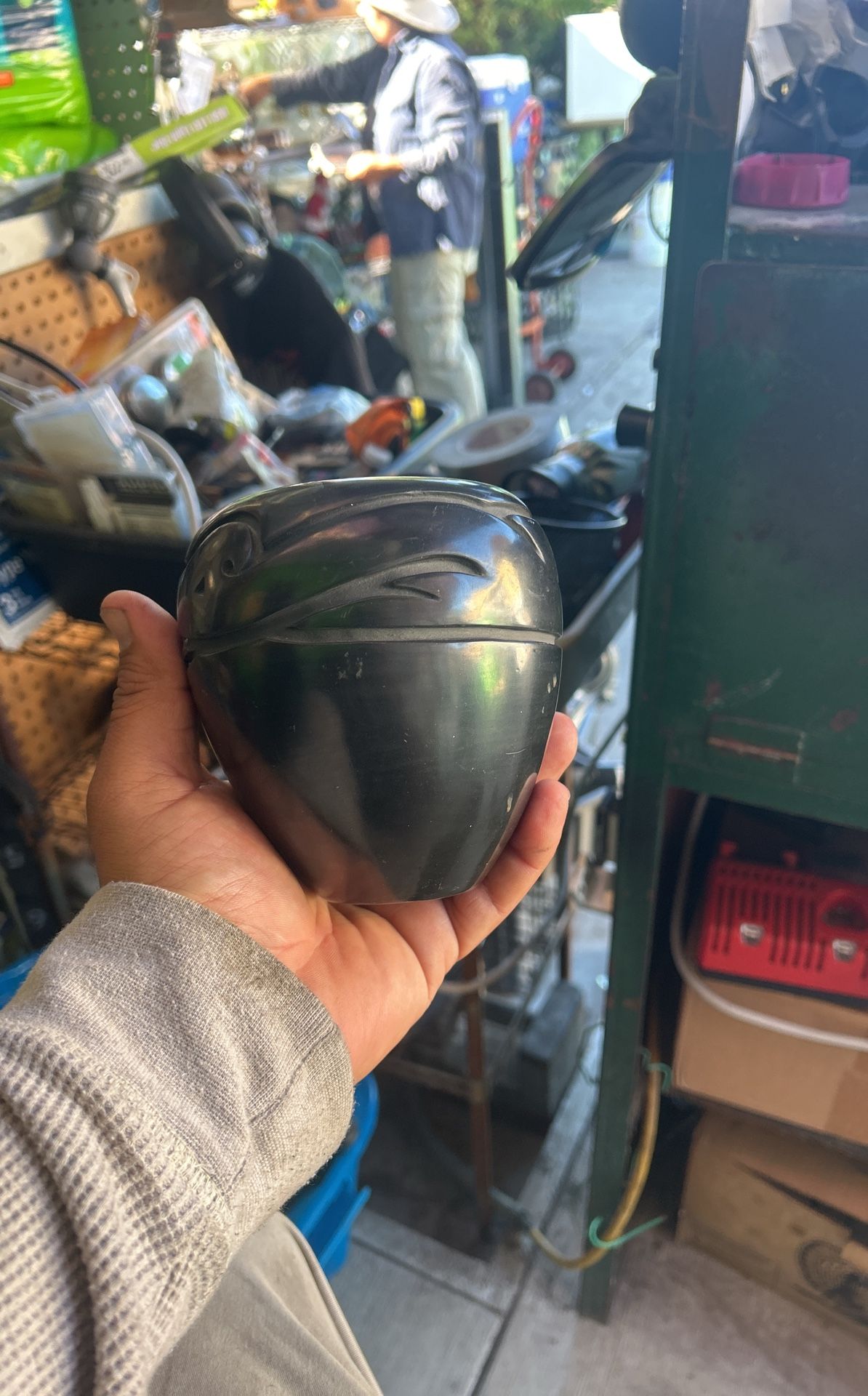 Santa Clara Pueblo Black Ceramic