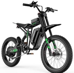 Electric Bike for Adults, R3 Neo 6000W Peak Dirt Bike, 45 MPH Top Speed, 50 Miles Long Range Ebike with 60V 25Ah Battery, 19" Off Road Tires Electric