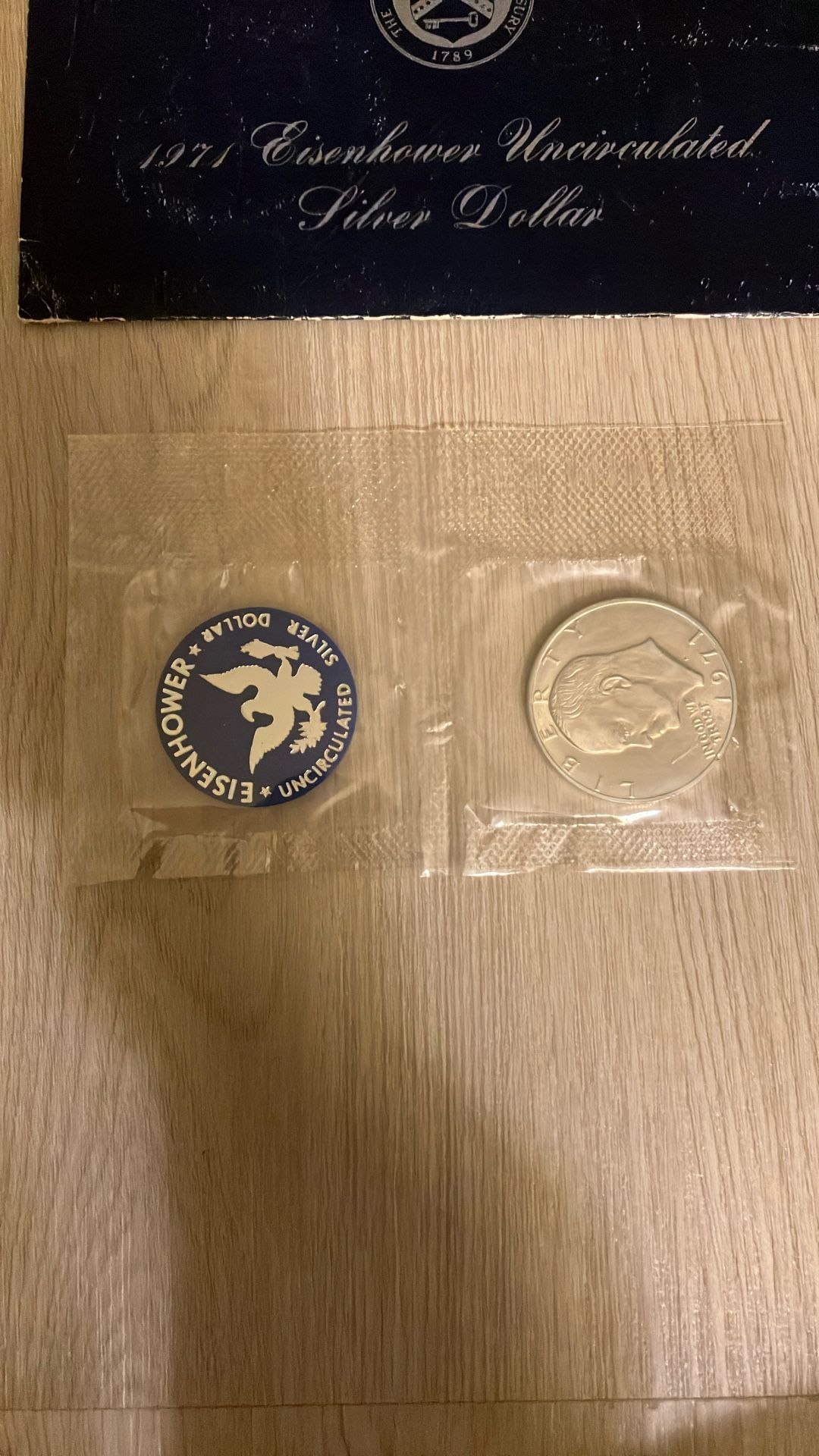 1971 Eisenhower Silver Dollar