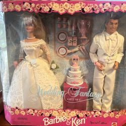 Barbie And Ken Wedding Fantasy Dolls