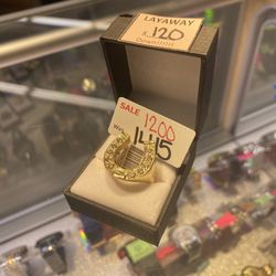 Horse Shoe Ring 14k