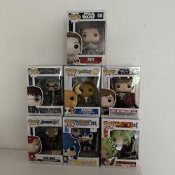 Funko Pops Limited Edition $10Each/$70For All