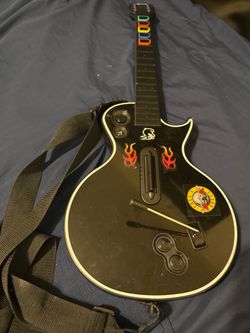 Guitar Hero Les Paul Gibson Wireless PS3 Sony Playstation 3- No Dongle