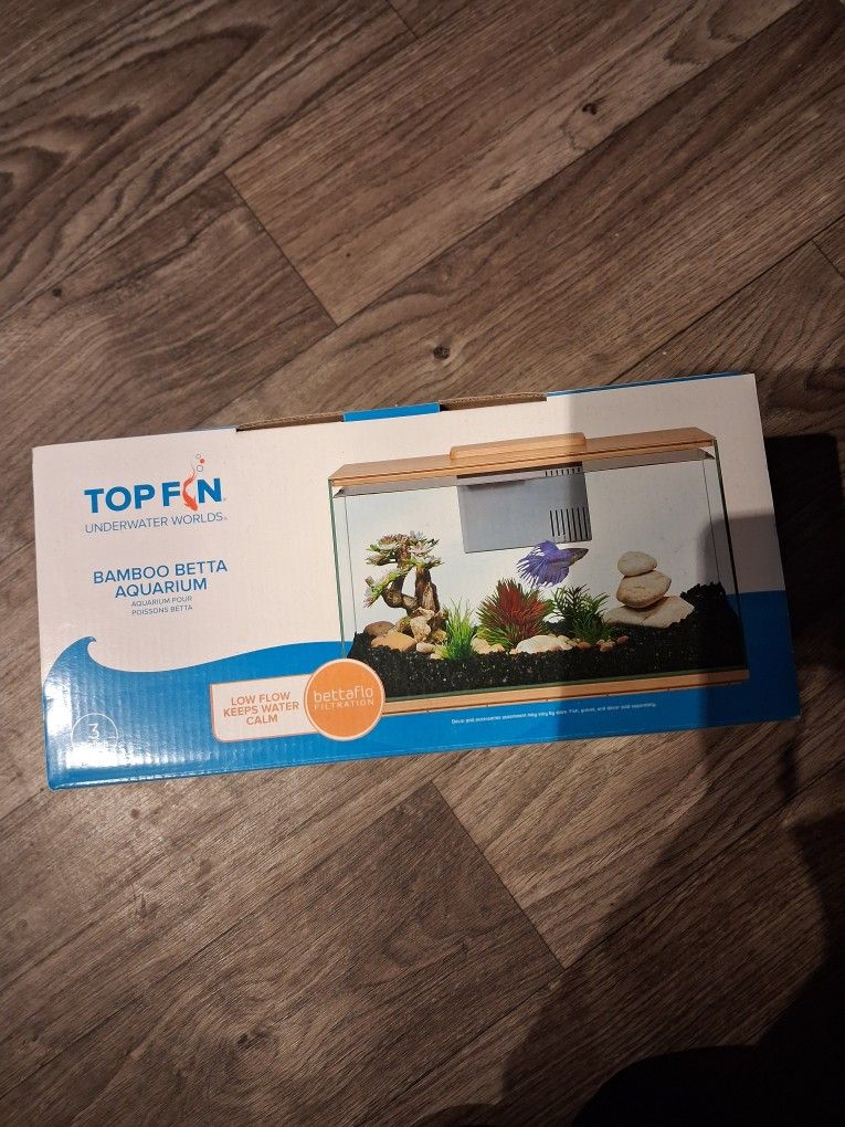 Betta Bamboo Aquarium 3 Gallon