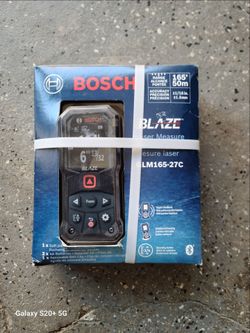 Bosch Blaze GLM165-27C Laser Measure