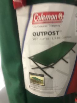 Camping cot