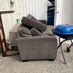 Free Sofa With Lounge Chaise, Bench And Media Storage