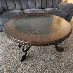 Coffee table and side tables