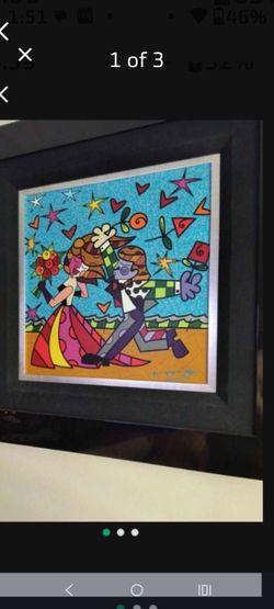 LOVE IN THE PARK - Limited Edition Romero Britto