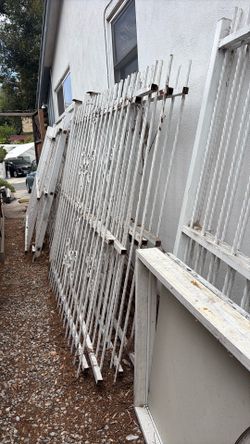 Iron fencing