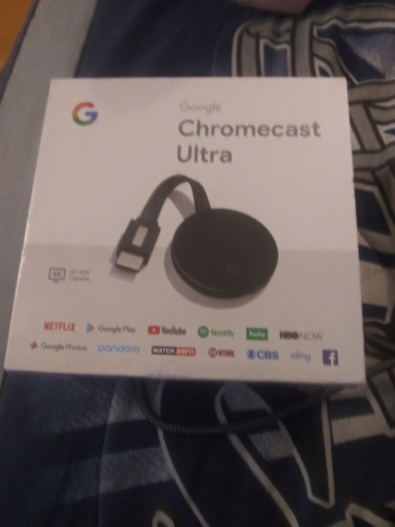 Chromecast ultra 4k